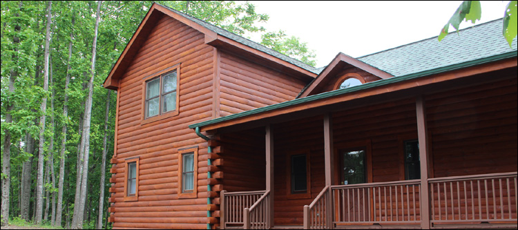 Log Home Staining in Campbell County, Kentucky