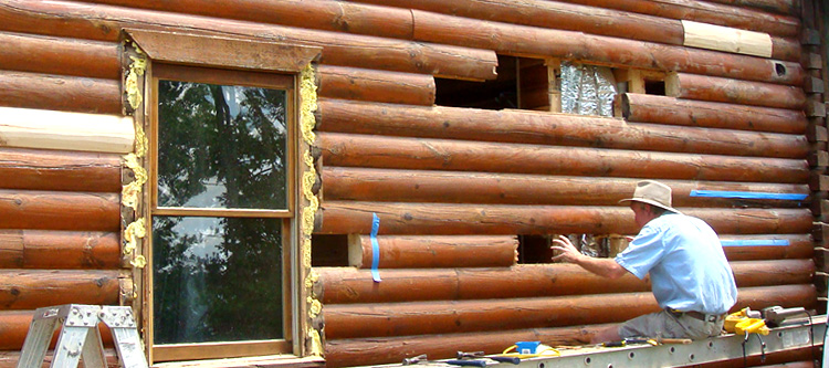 Log Home Repair Campbell County, Kentucky